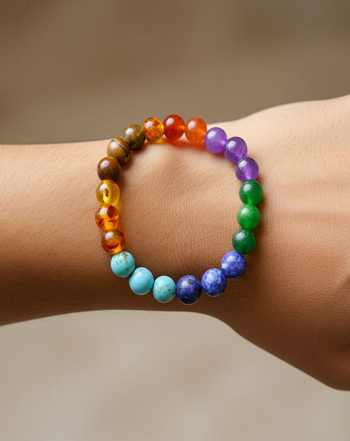 Full Seven Chakra Healing Bracelet | Attract positivity And Energy Balance